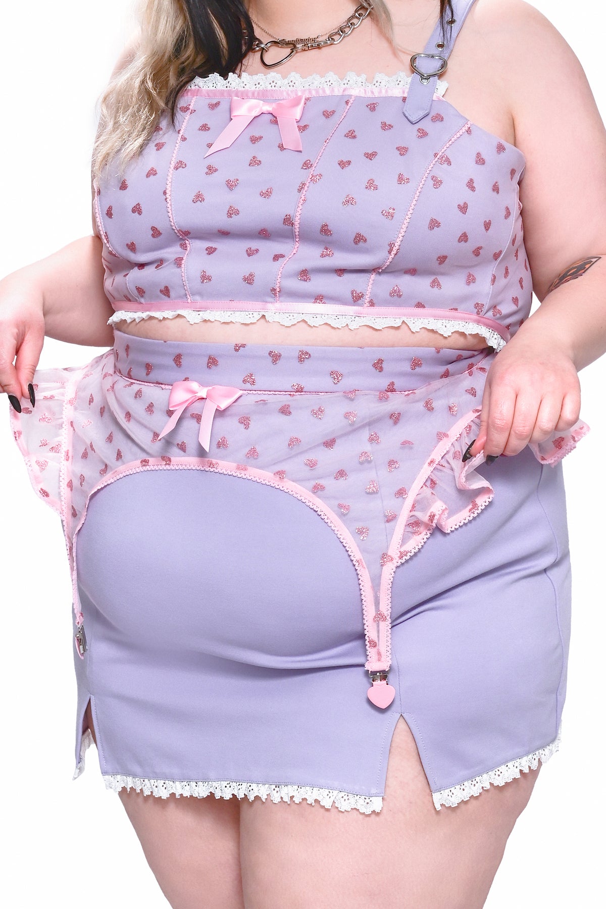 PRE ORDER Lucky Girl Skirt - Lavender