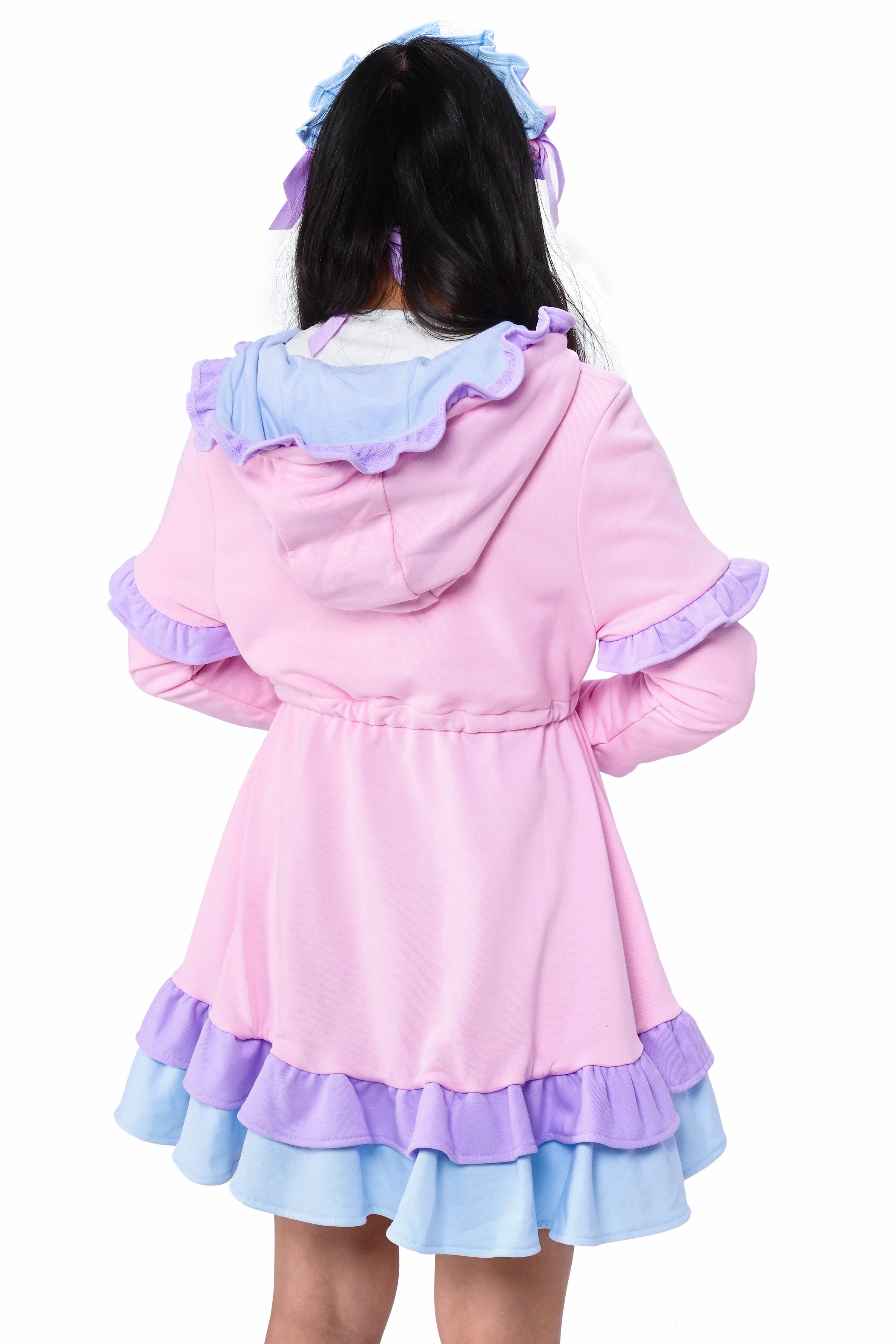 Daydream Hoodie Dress Set - Pink My Violet Daydream Hoodie Dress Set - Pink My Violet