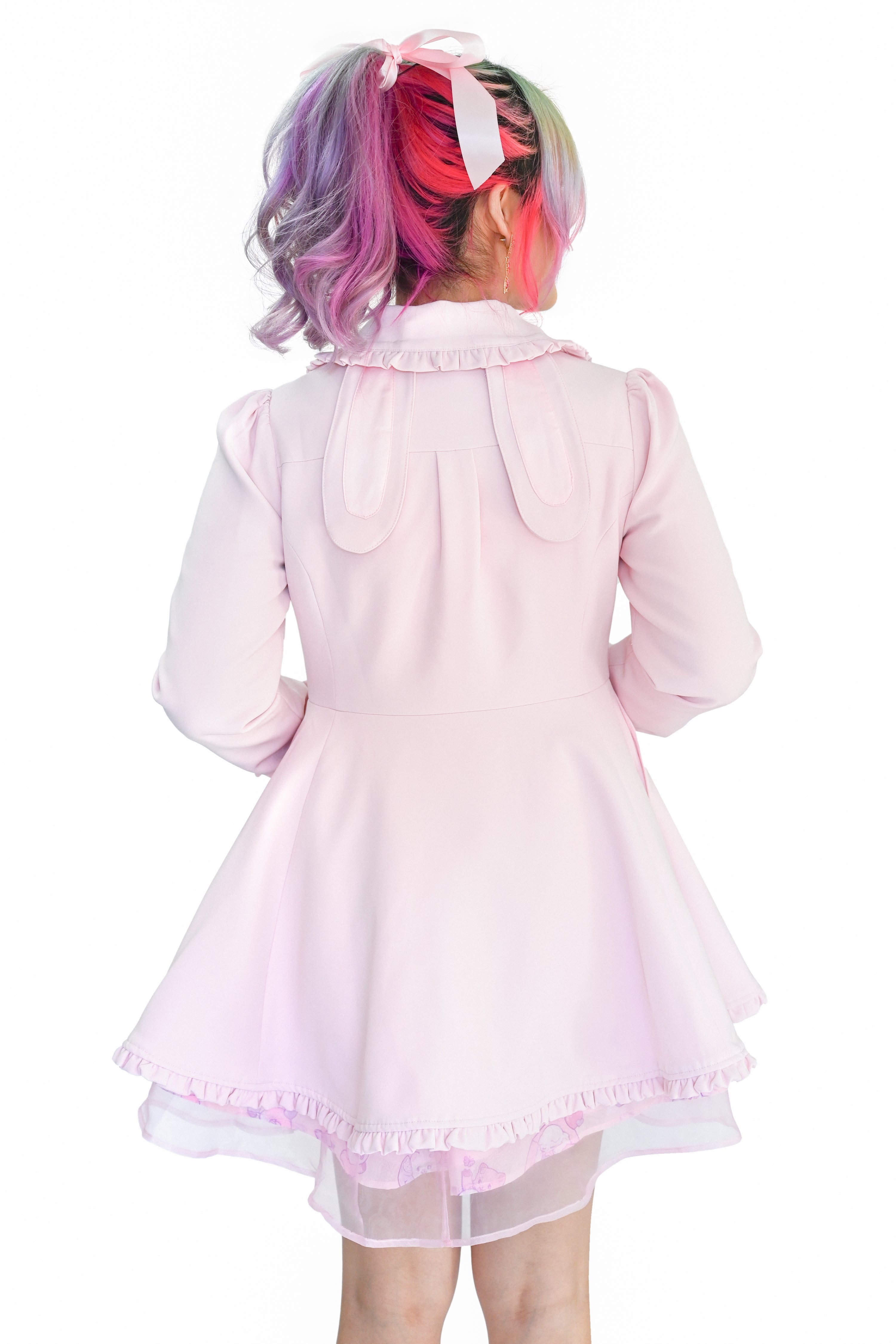 Wonderland Bunny Coat - Pink