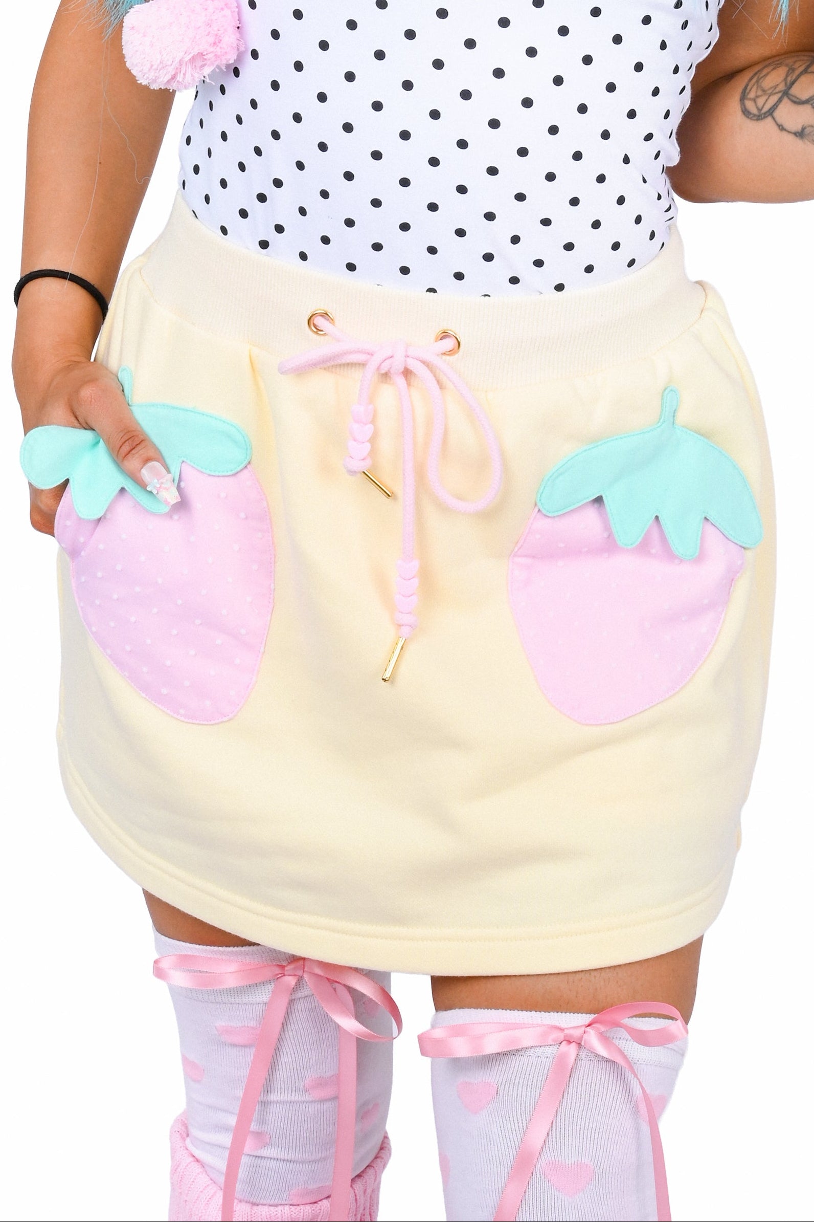 Strawberry Skort