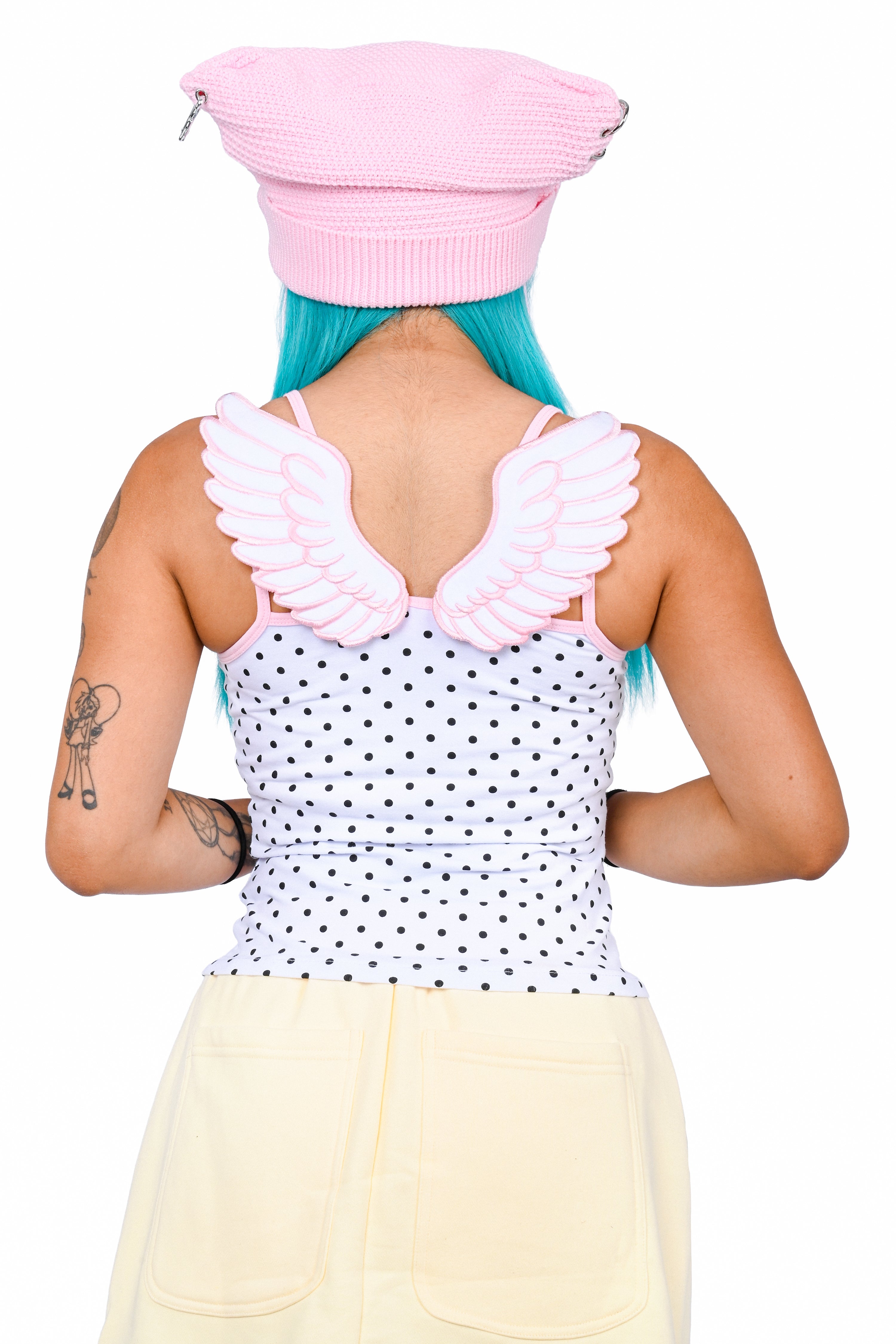 Sera Angel Wing Cami - White
