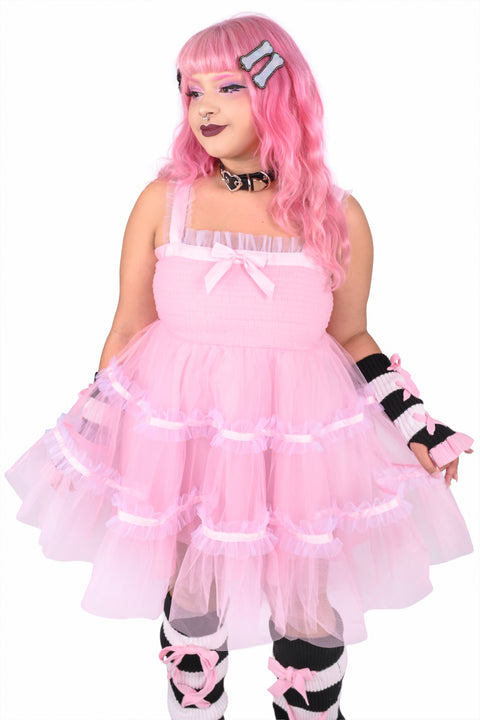 pink & violet brand dresses Pink & Violet Brand Stars/Stripes Tutu Girl's Tutu Dress Sze 8 Color Cream NWOT