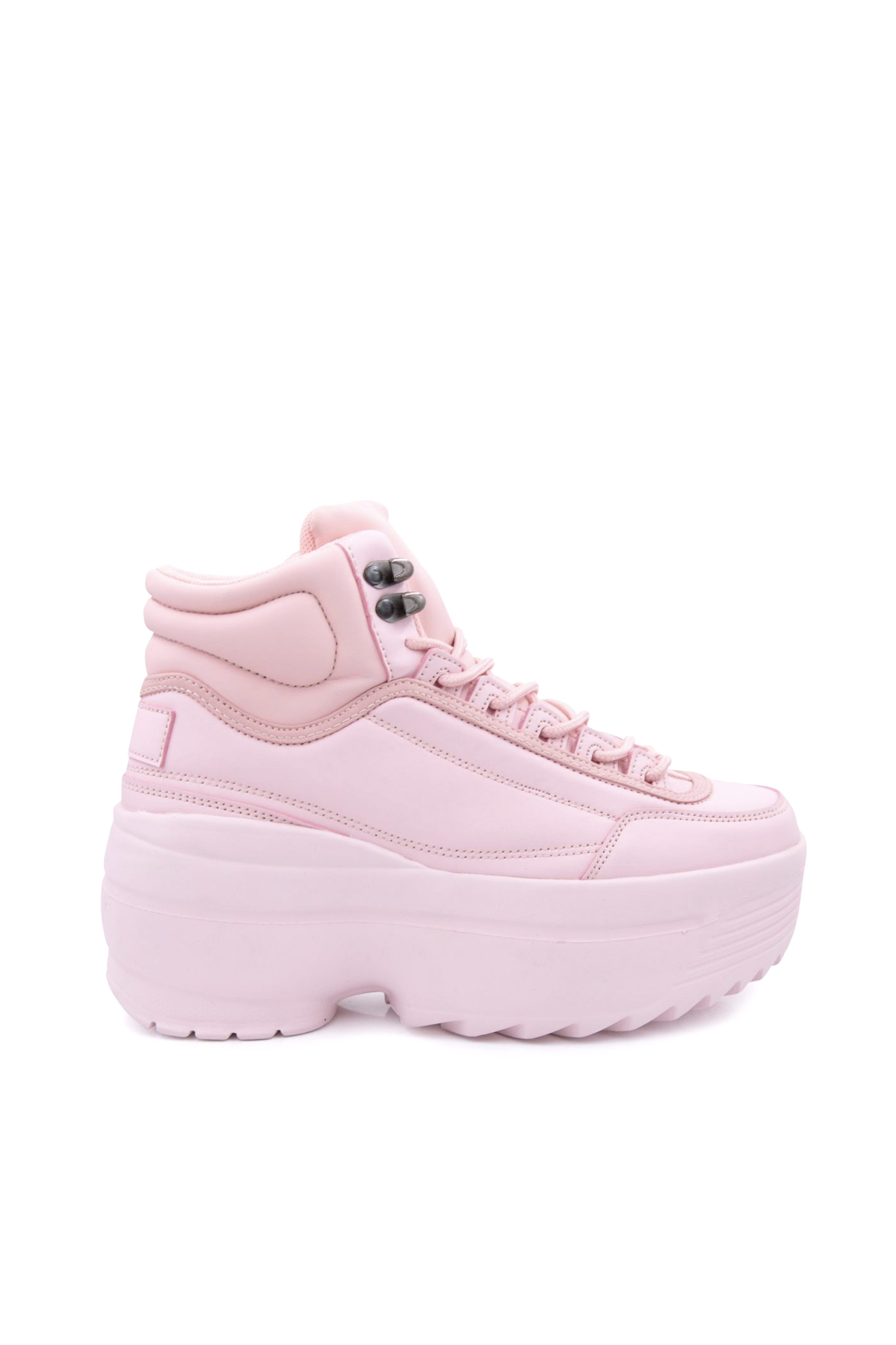 bombe implicitte chokolade Pink Hi-Top Platform Sneaker | My Violet