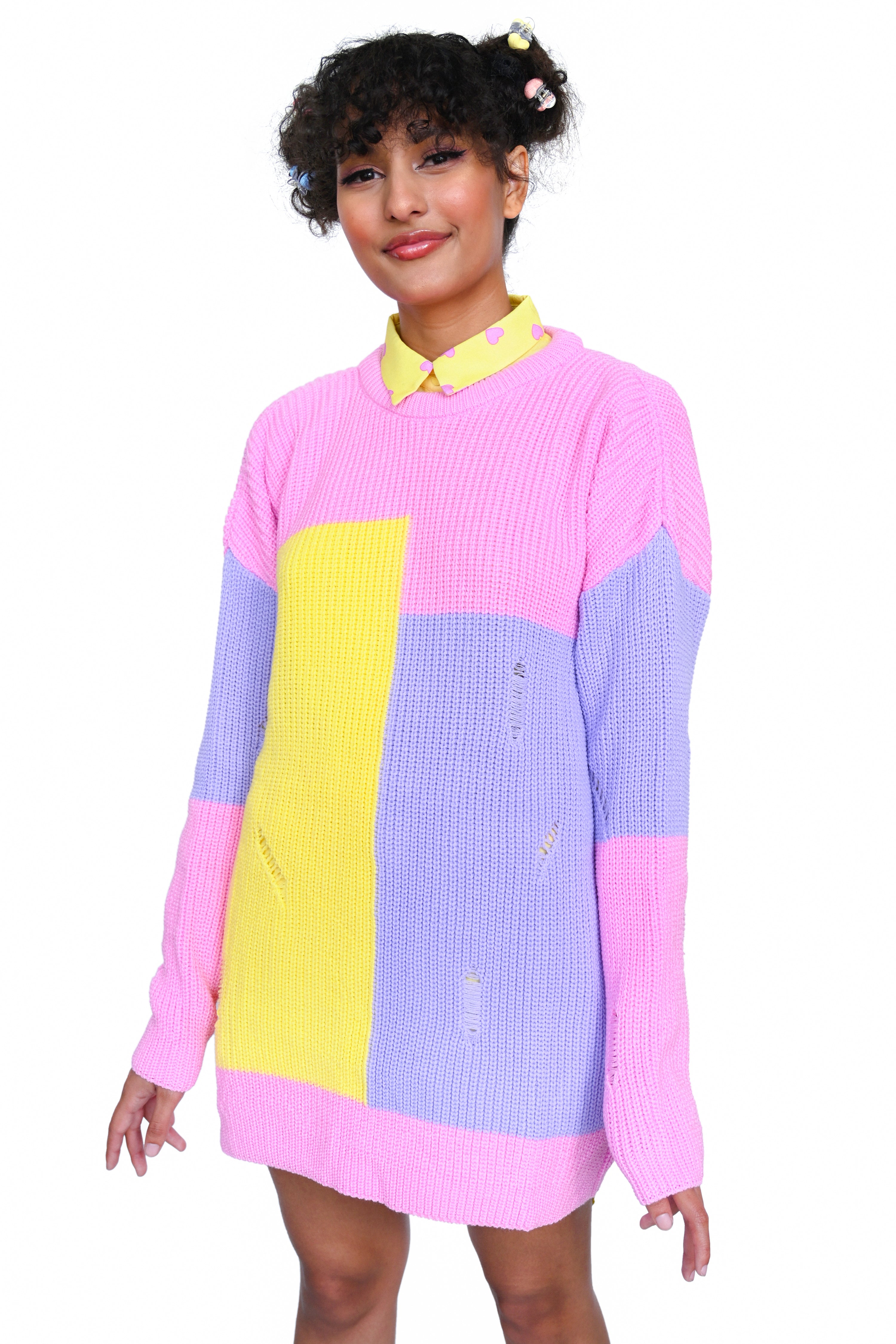 Sour Candy Colorblock Sweater
