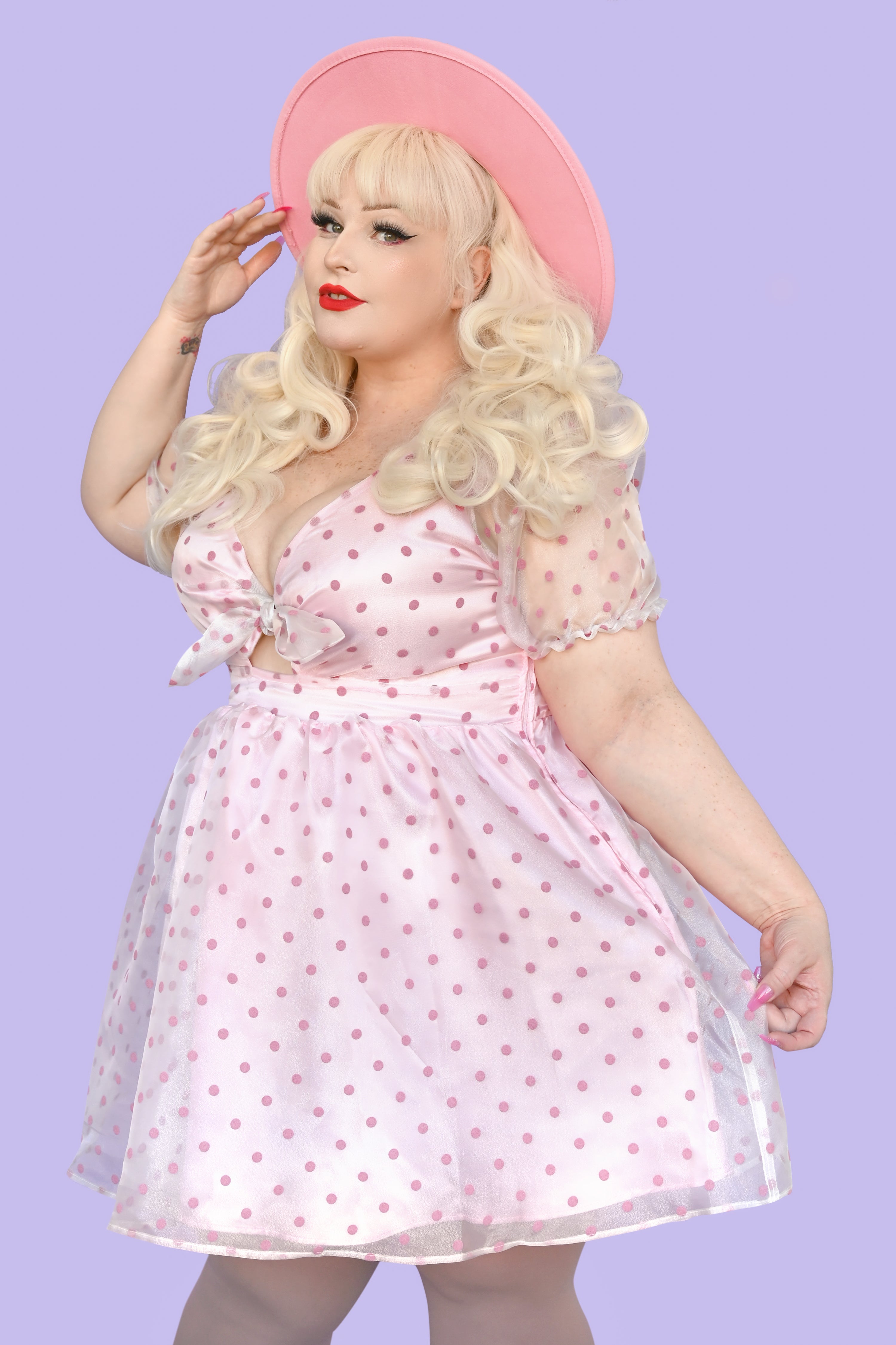 Bubble Dress - Strawberry