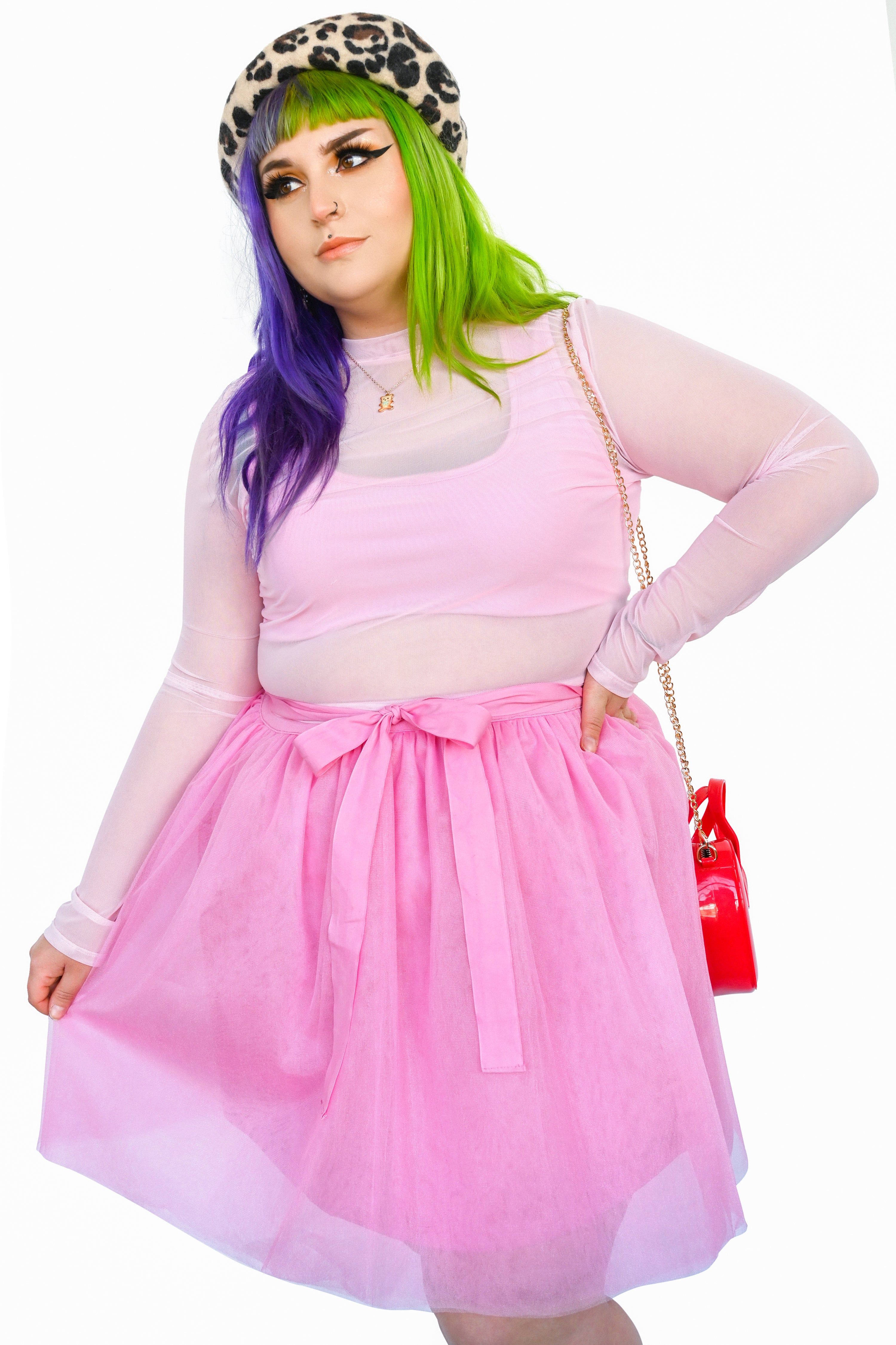 Laurel Pink Tulle Skirt