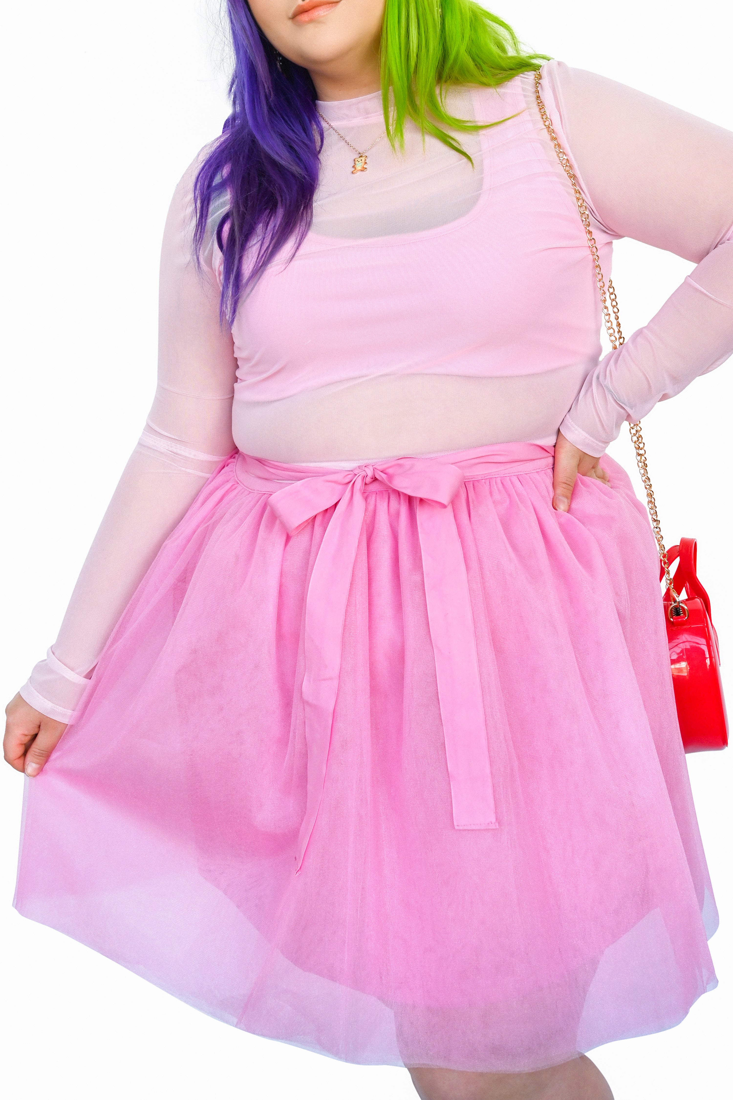 Laurel Pink Tulle Skirt