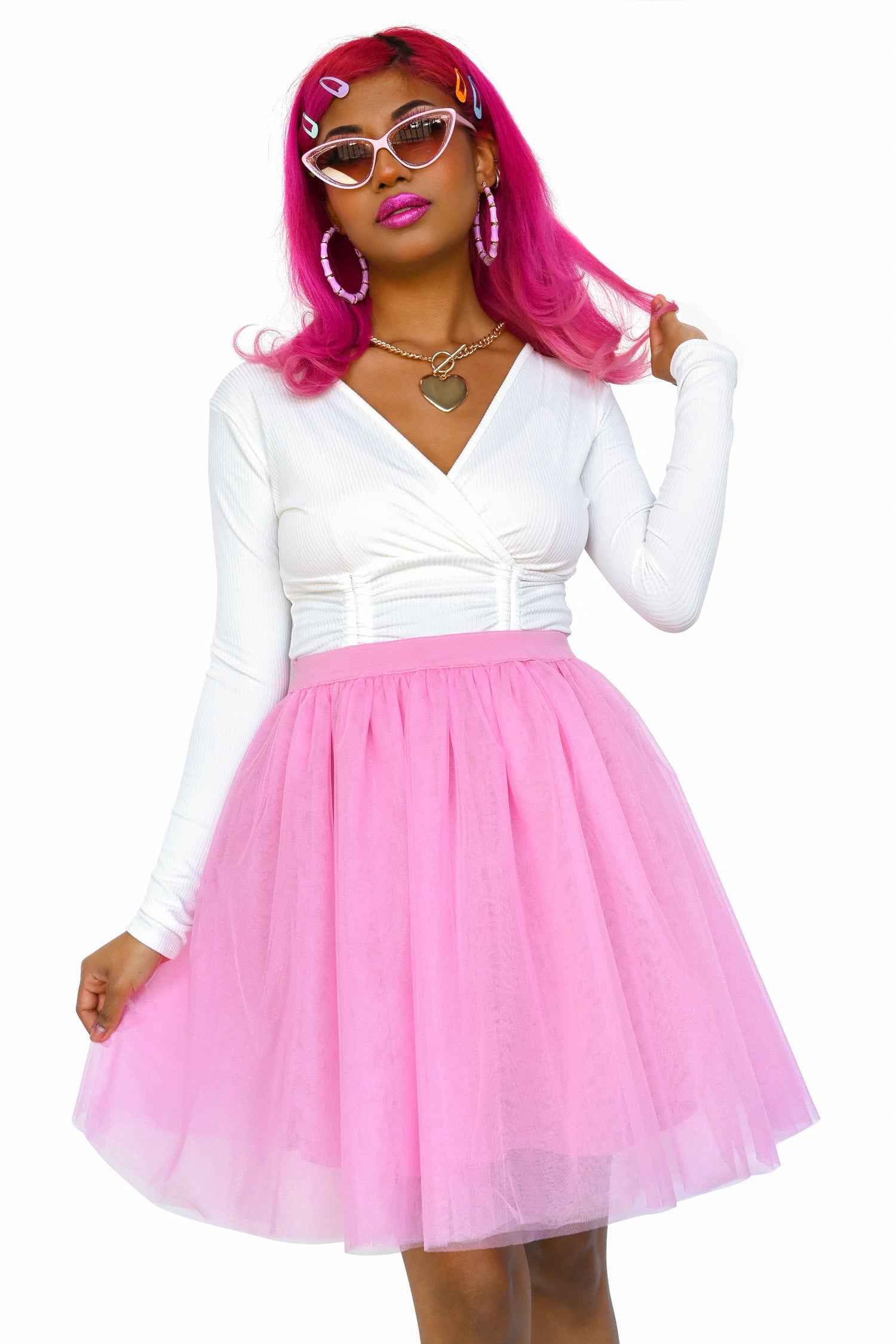 Tweetums skirt in violet