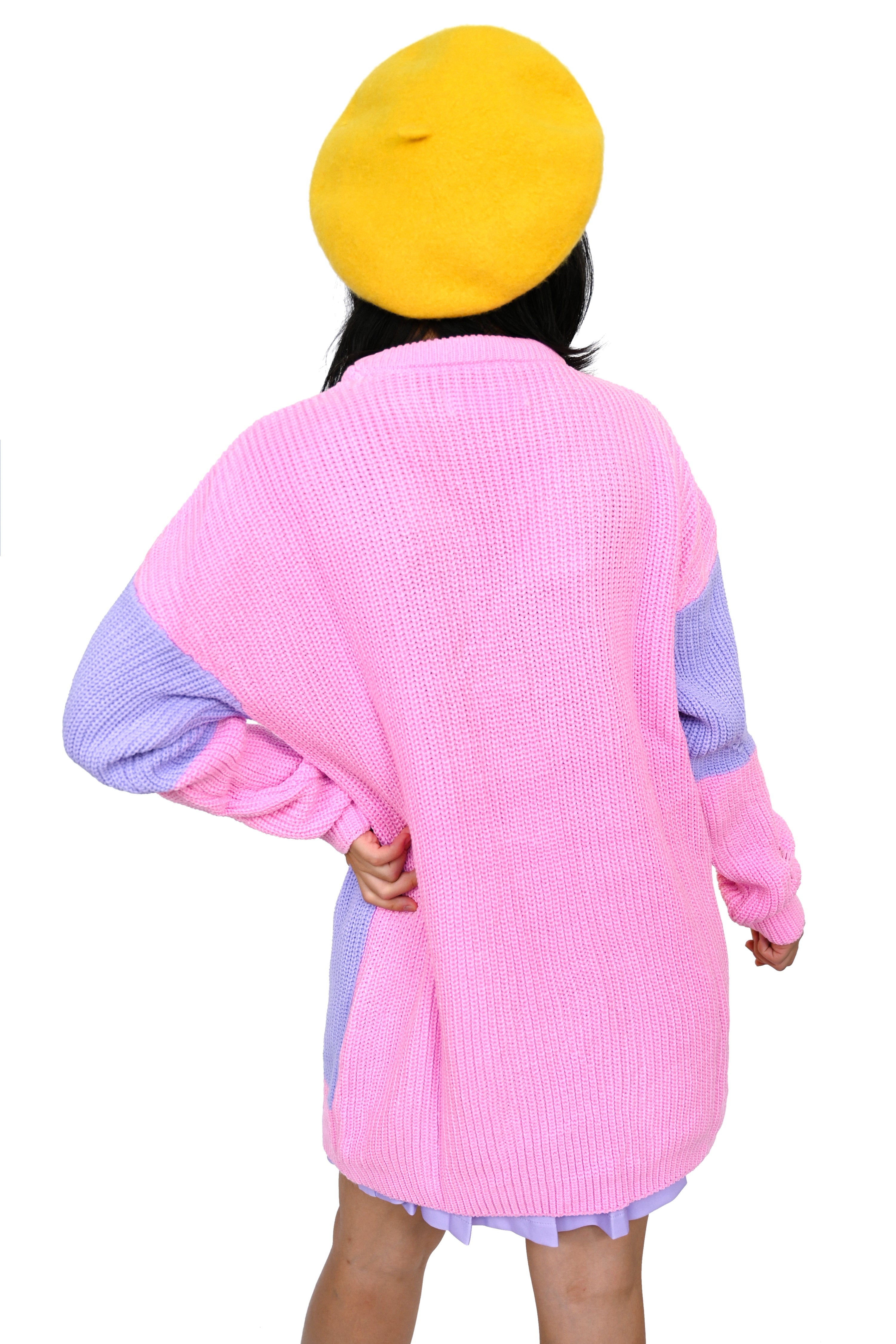 Sour Candy Colorblock Sweater -  EXTREME MARKDOWN