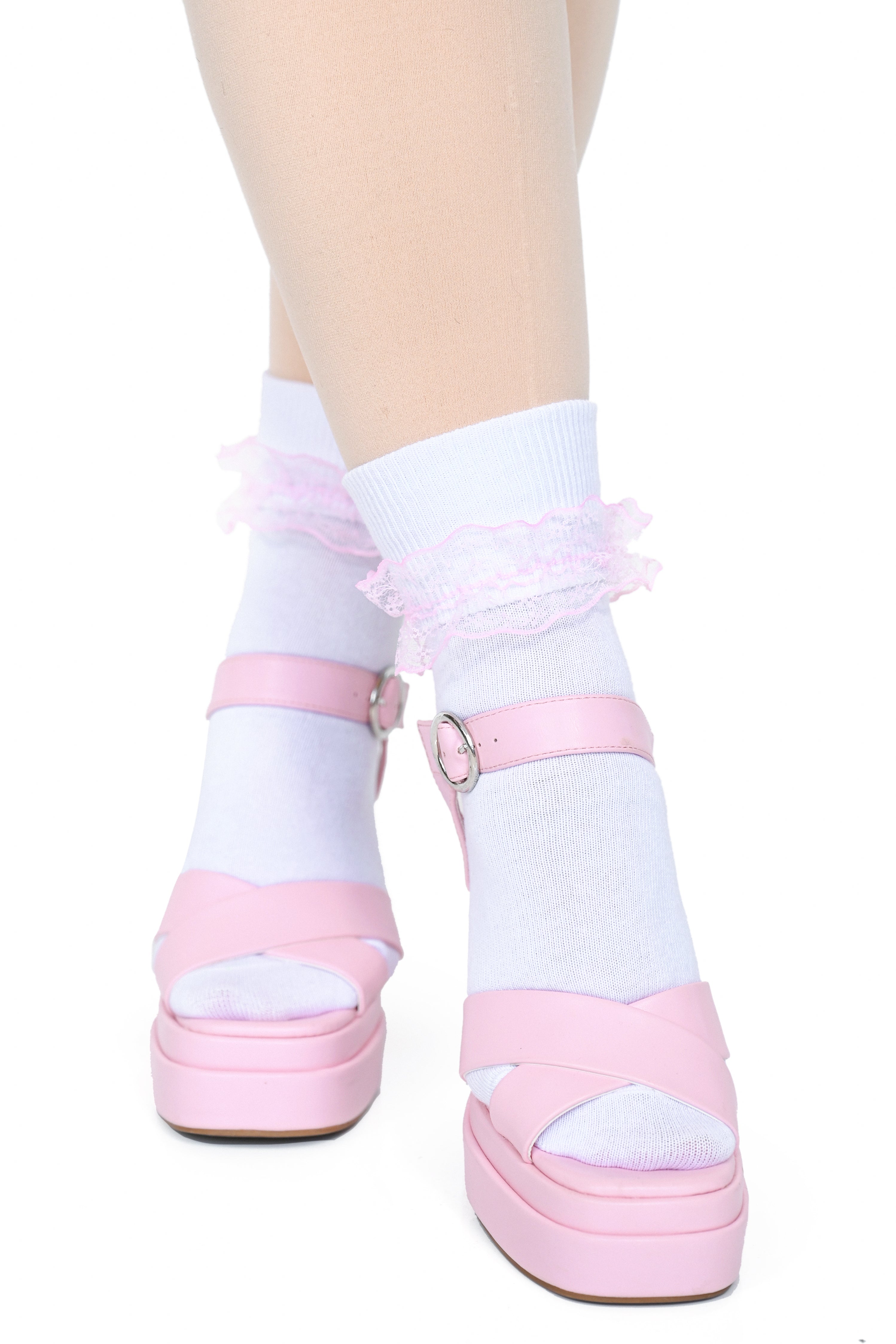 Rococo Ruffle Socks