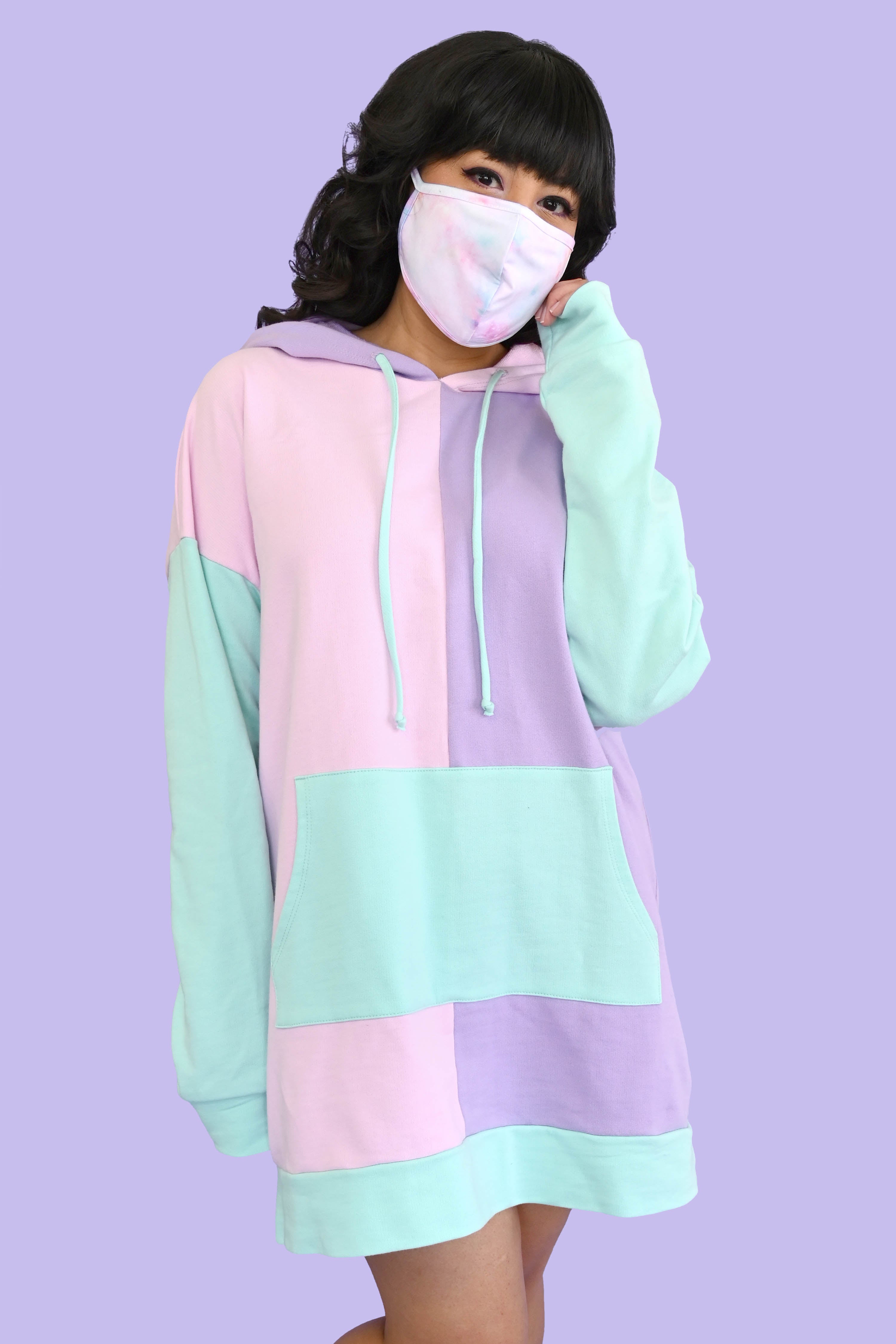 Jellybean Oversized Hoodie XS - M left -  EXTREME MARKDOWN