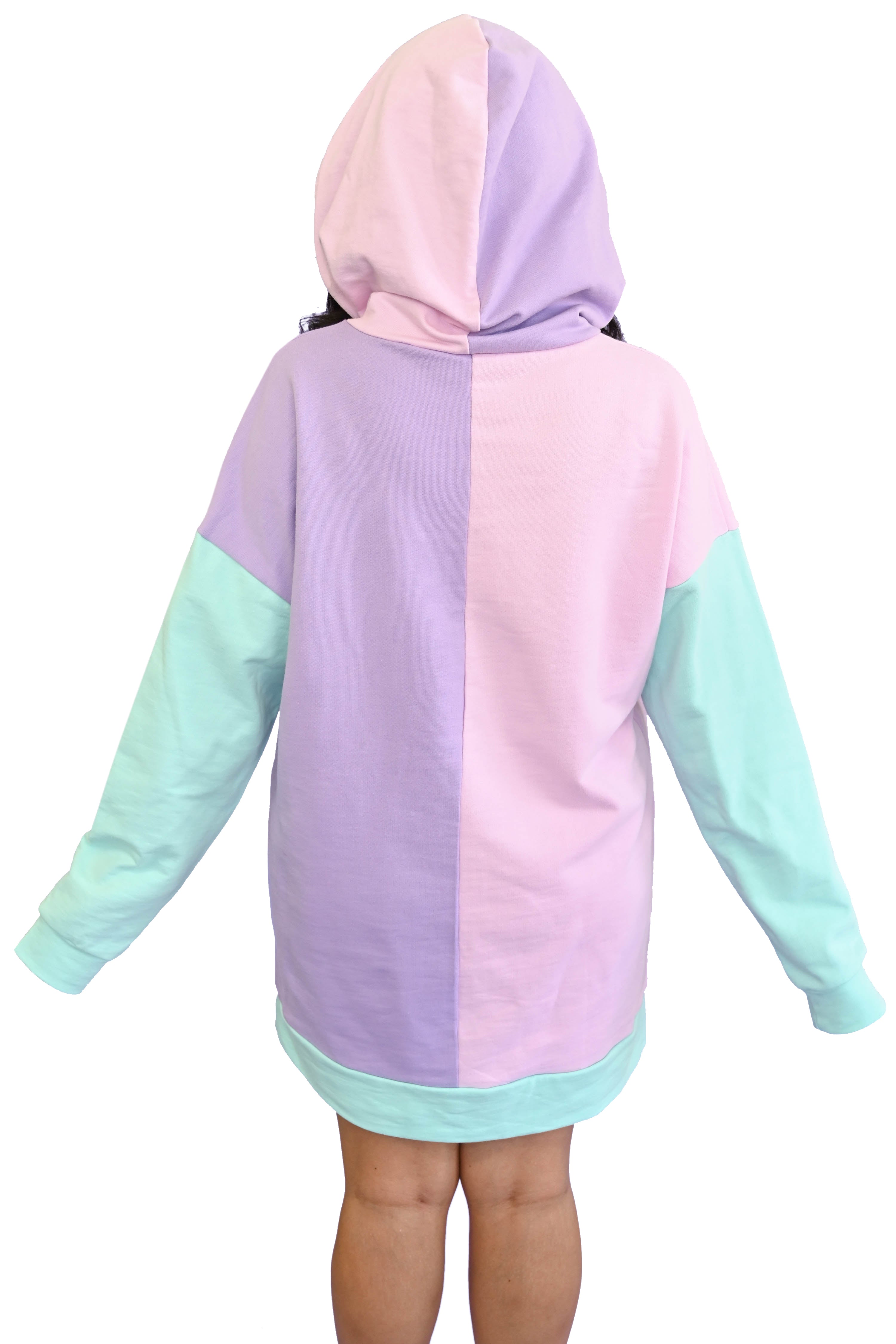 Jellybean Oversized Hoodie XS - M left -  EXTREME MARKDOWN