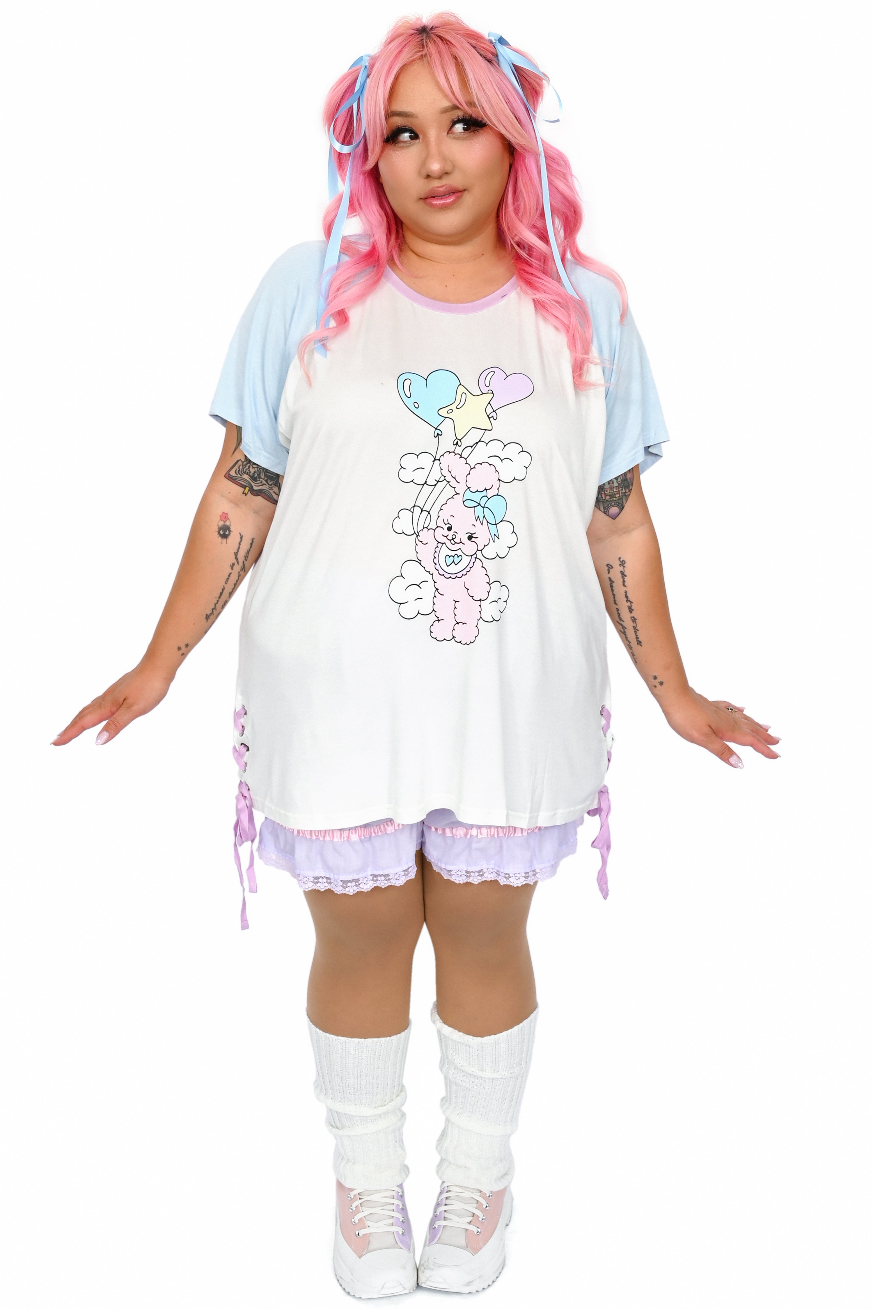 MilkySippyCup Balloon Bunny Tshirt