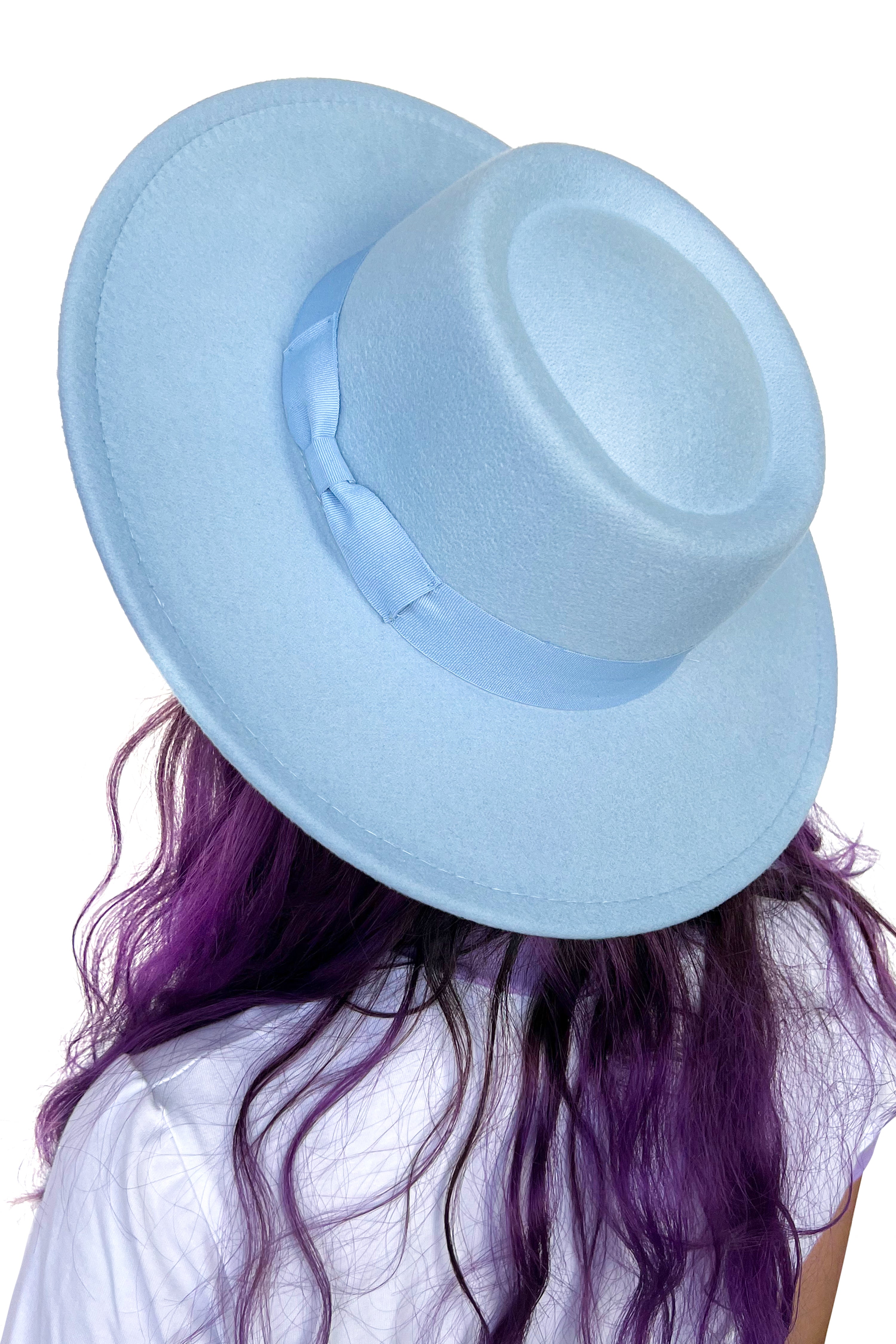 Blue Beau Hard Brim Hat
